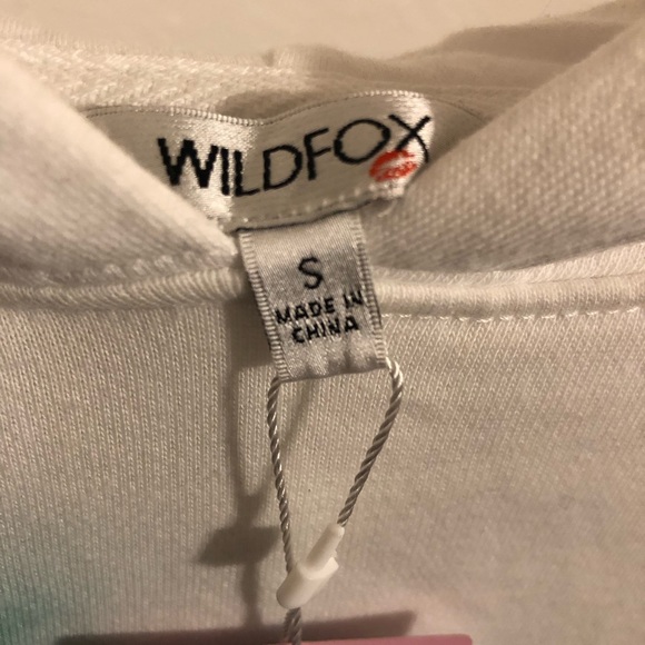 Wildfox Womens Small Tie Die Hoodie - Picture 6 of 6